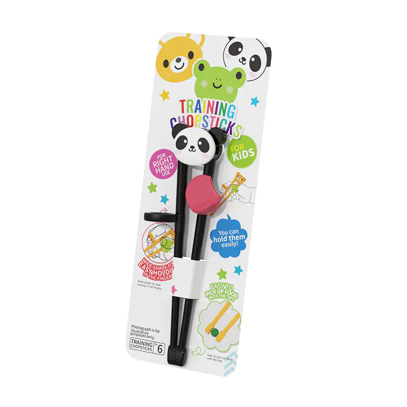 anda-themed baby training chopsticks with finger grips for kids