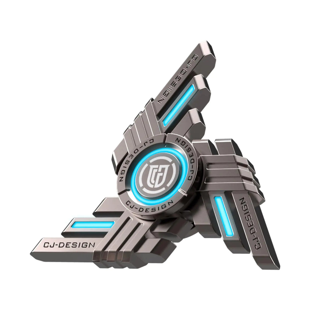Titan Spinner premium metal fidget toy shown from the front
